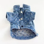 Pawtton Designer Denim Dog Jacket