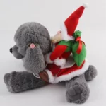 Bichon in Santa's Sleigh Costume - Image 8