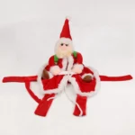 Bichon in Santa's Sleigh Costume - Image 11