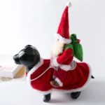 Bichon in Santa's Sleigh Costume - Image 7