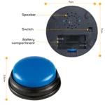 Bichon Frise Talking Buttons - Image 6