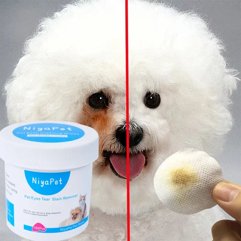Crystal Clear Vision: NiyaPet Eye Cleaning Wipes