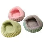 Plushy Colorful Bichon Frise Bed