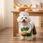 Bichon Frise Baker Costume