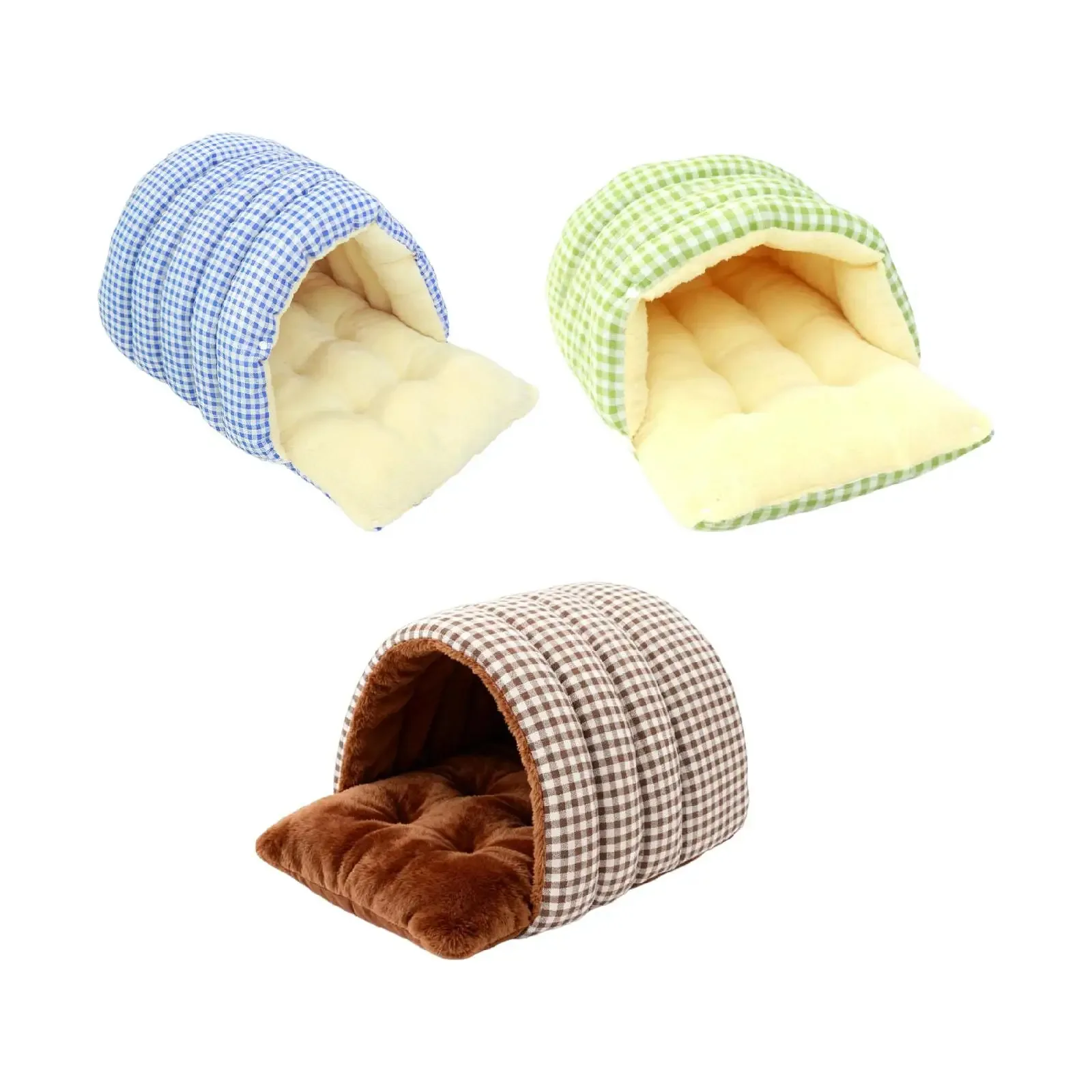 Bichon Frise Cave Style Cozy Bed - Image 1
