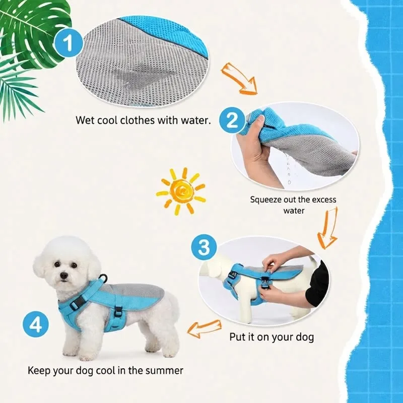 Bichon Frise Cooling Vest