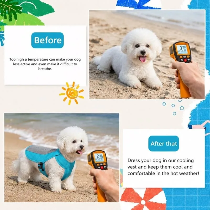 Bichon Frise Cooling Vest