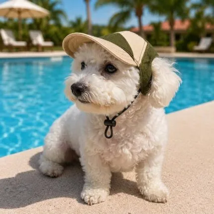 Bichon Shop 19 Bichon Sun Protection Hat