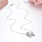 925 Sterling Silver Bichon Frise Necklace