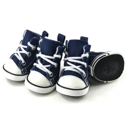 Bichon Frise Canvas Sneakers