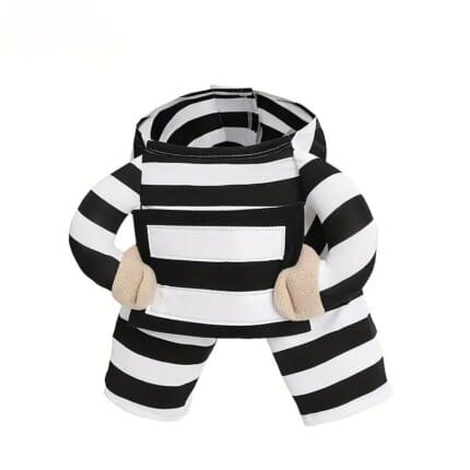 Bichon Frise Prisoner Costume
