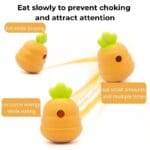 Carrot Tumbler Bichon Food Toy