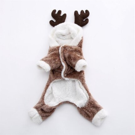 Christmas Bichon Reindeer Jumpsuit