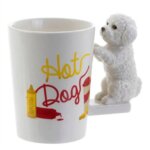 Hot Dog Bichon Frise Mug