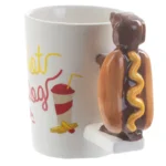 Hot Dog Bichon Frise Mug
