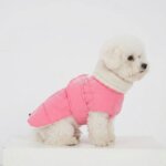 Mint & Blush Bichon Puffer