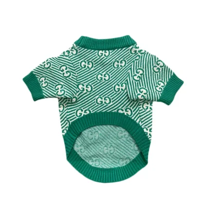 Pawcci Green Bichon Frise Sweater