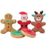 Plush Bichon Christmas Toys