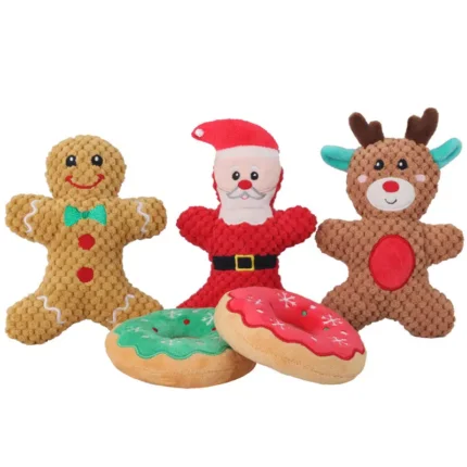 Plush Bichon Christmas Toys