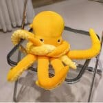 Plush Octopus Bichon Frise Toy