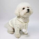 Pom Pom Hooded Bichon Sweater