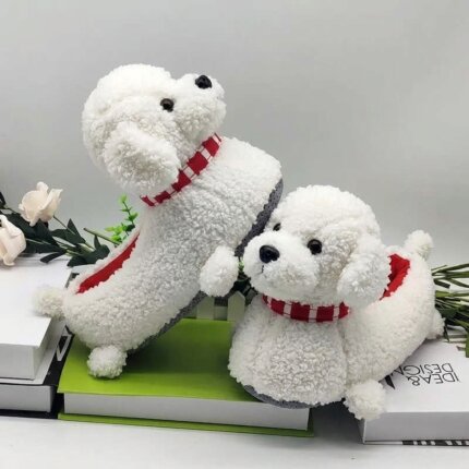 Rocky Bichon Frise Slippers