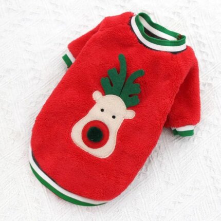 Rudolph Reindeer Bichon Sweater