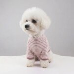 SugarStripe Bichon Frise Onesie