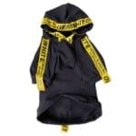 WOFF Black Bichon Frise Hoodie