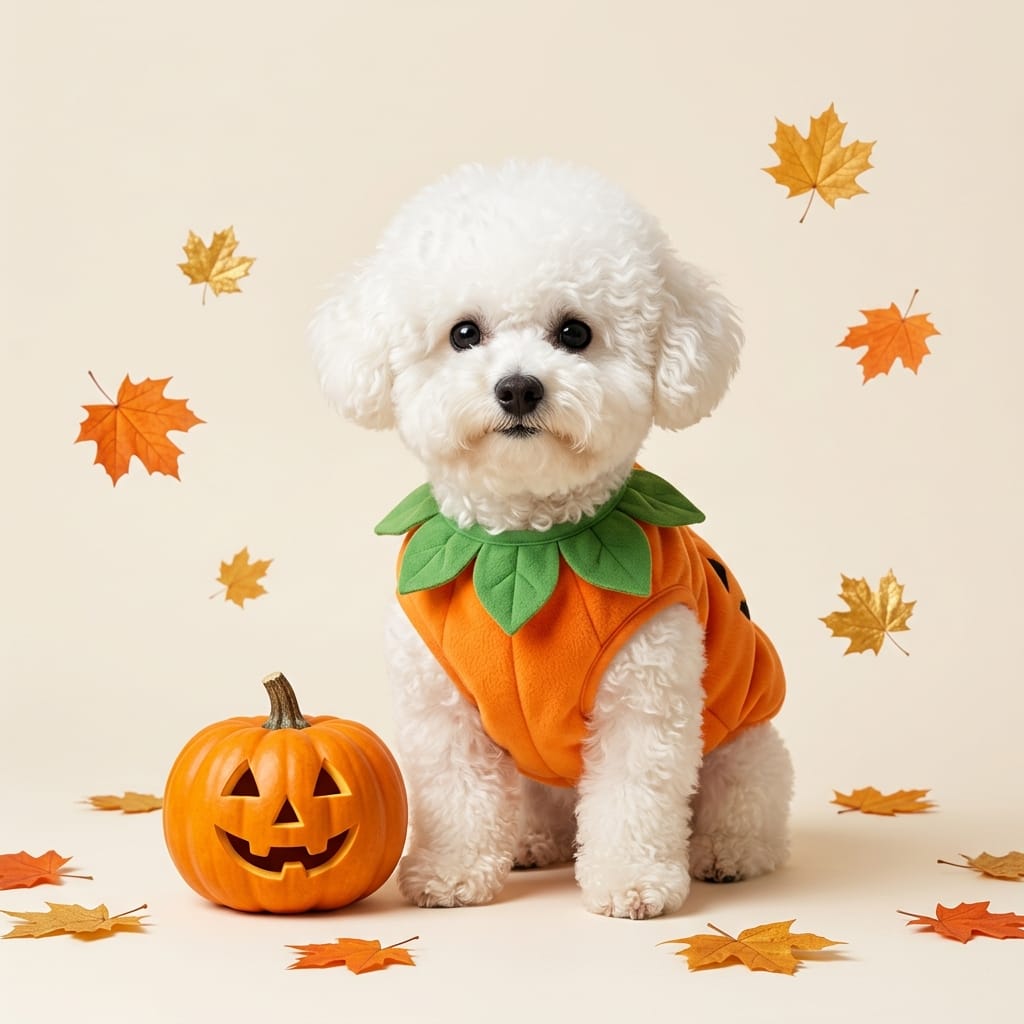 Bichon Frise Halloween costume